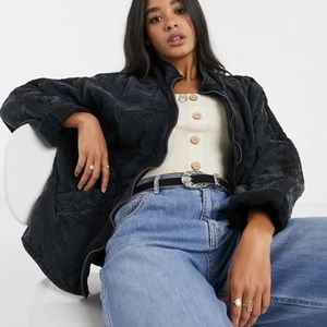 Free People Dolman Quilted Jacket
